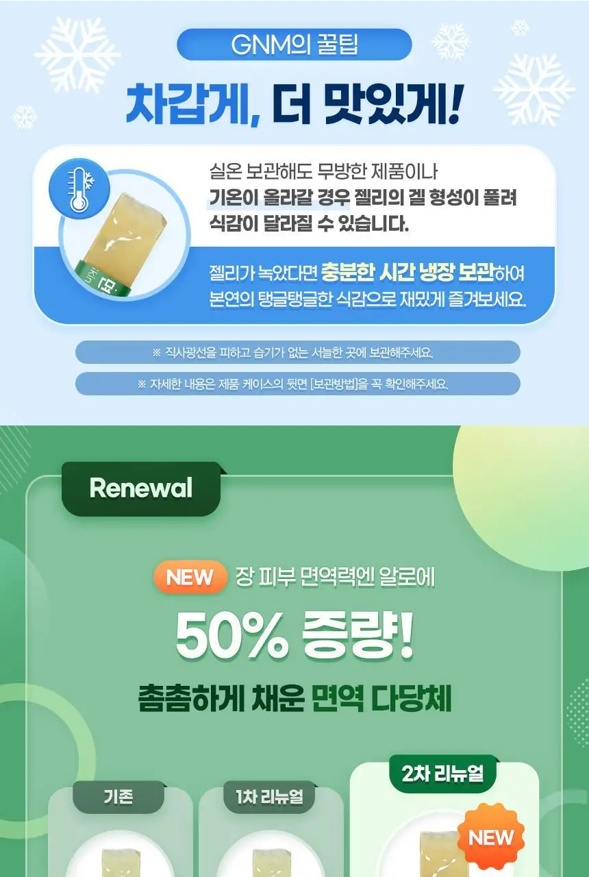 [이성경PICK] GNM 장 피부 면역력엔 알로에 15포 3박스(총 45포) 상세페이지 5